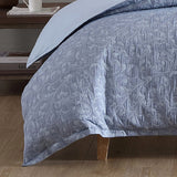 LEONI BLUE QUILT COVER SET