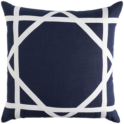 LINEN NEWPORT NAVY 55CM