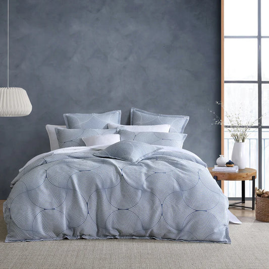 Arlo Slate Quilt Cover Set