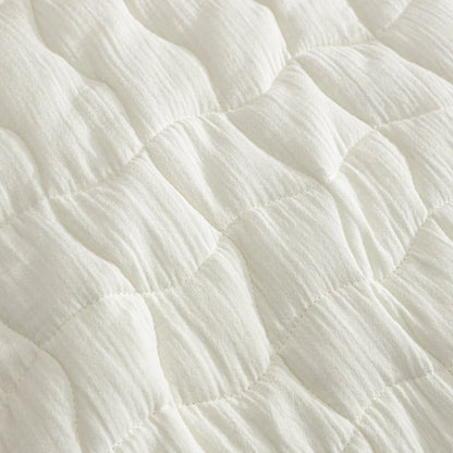 Cascade Ivory Coverlet Set