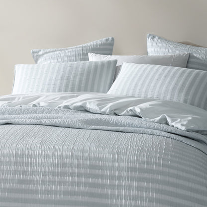 Emmet Platinum Quilt Cover Set