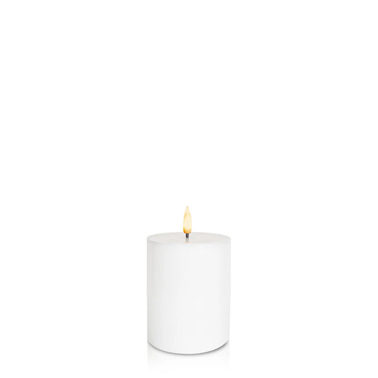 White LED Pillar Candle