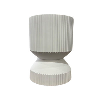 Rippled Footed Pot Planter