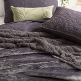 Heston 480 GSM Ultra Soft Velvet Sherpa Blanket