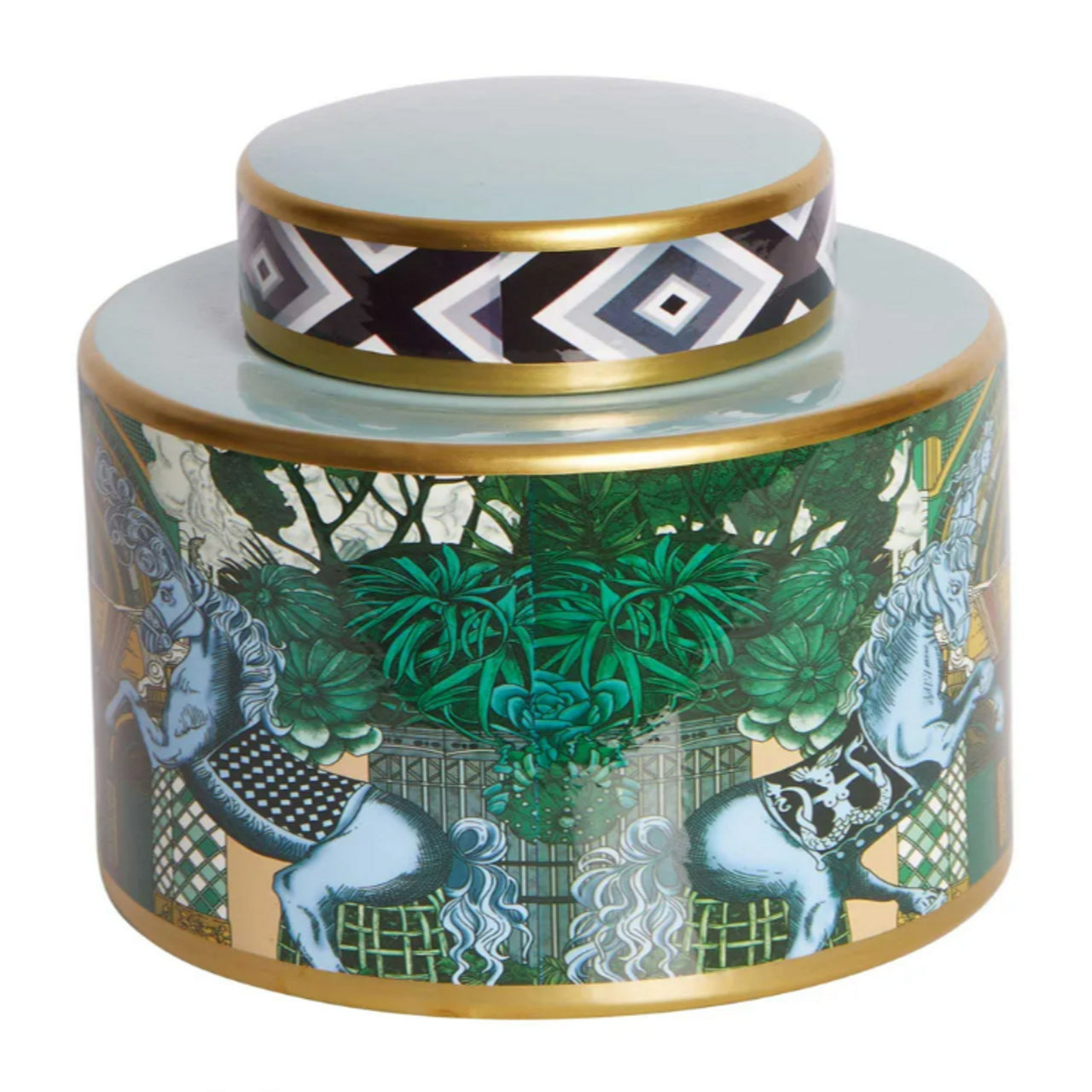 Akira Porcelain Wide Jar - Wide