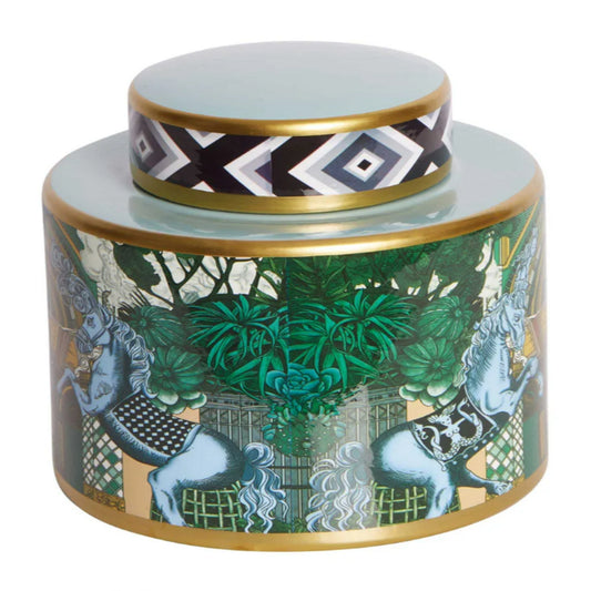 Akira Porcelain Wide Jar - Wide