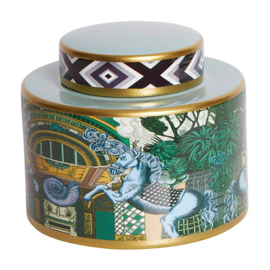 Akira Porcelain Wide Jar - Wide