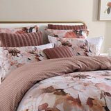 TESSA PEACH QUILT COVER SET