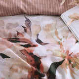 TESSA PEACH QUILT COVER SET