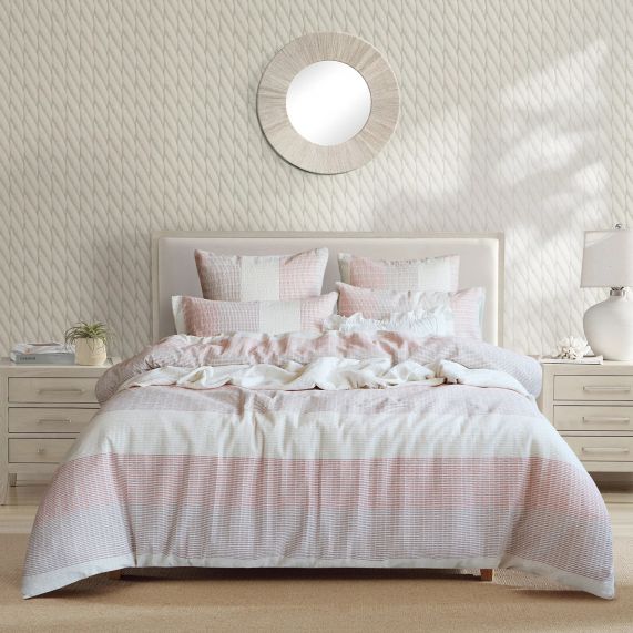Avalon Jacquard Quilt Cover Set