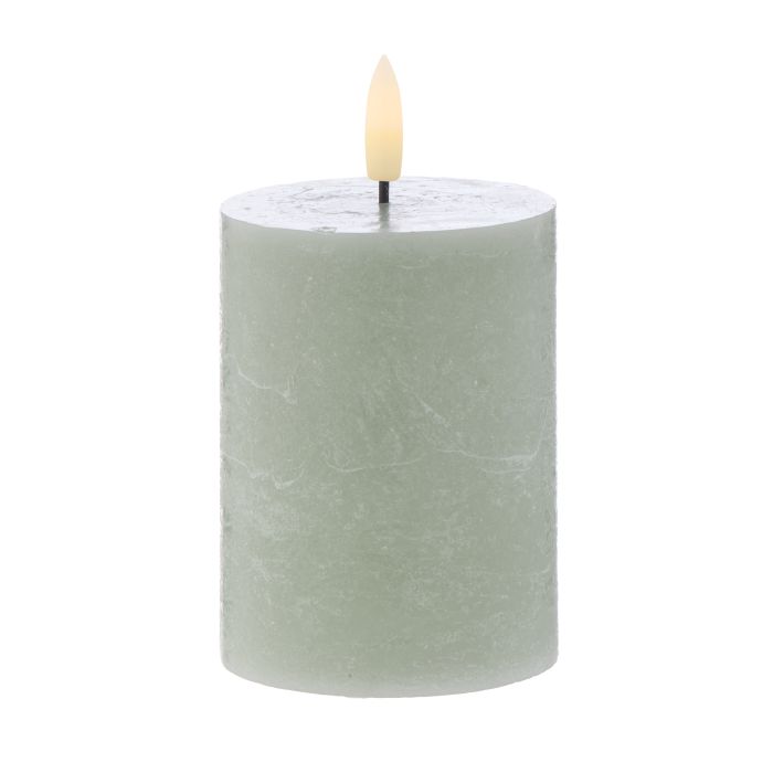 Hughe LED Flickering Pillar Candle
