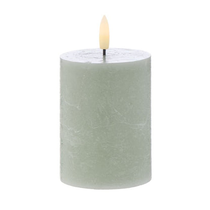 Hughe LED Flickering Pillar Candle
