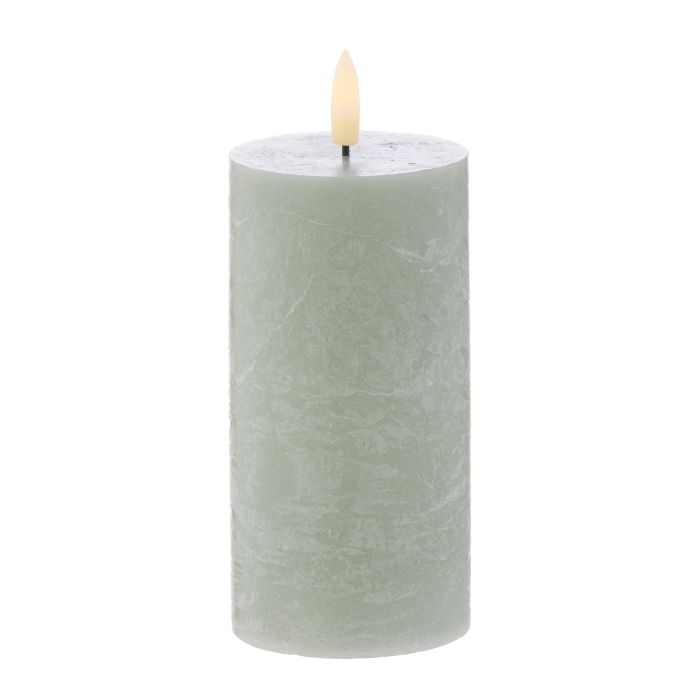 Hughe LED Flickering Pillar Candle