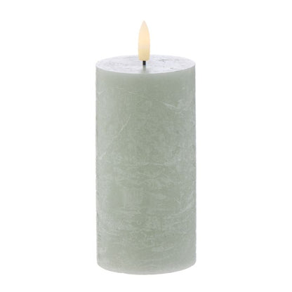 Hughe LED Flickering Pillar Candle