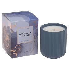 Australian Boronia Ceramic Candle