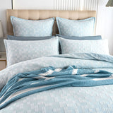 JERVIS CHECK QUILT COVER SET