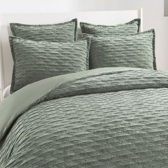 Harper Jacquard Quilt Cover Set