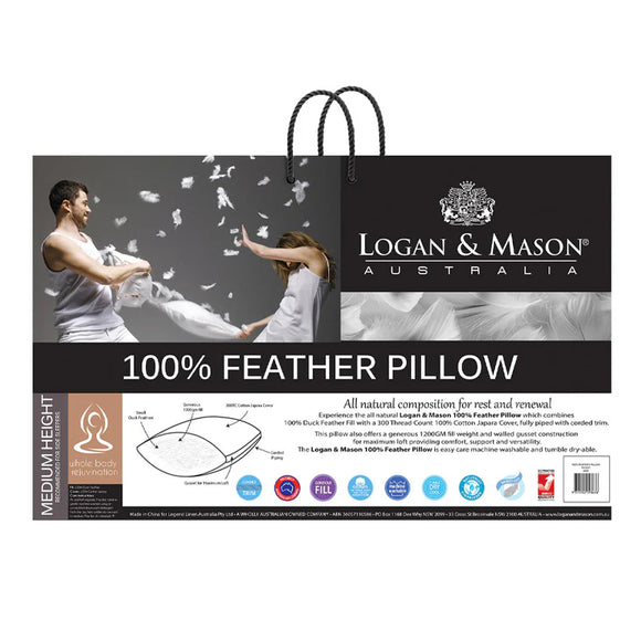 Standard Feather Pillow