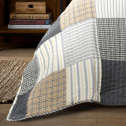 Vintage Patch Coverlet Set