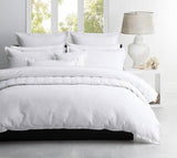 Ascot White Quilt Cover Set