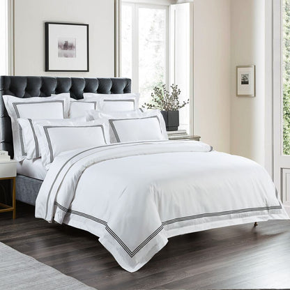1000TC Outline Quilt Cover Set