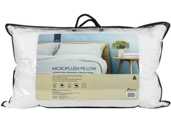 Cloud Support Microplush Standard Pillow