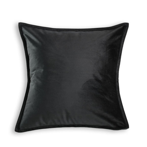 Velvet Black European Pillowcase