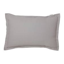 Ascot Pewter Standard Pillowcase Pair