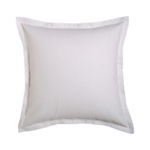 Ascot White European Pillowcase